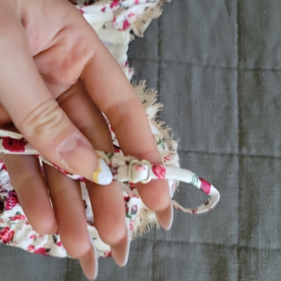 💕 NWOT For Love And Lemons bustier corset tie tank s - Picture 7 of 8